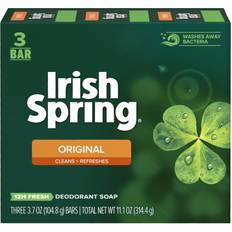 Paraben Free Bar Soaps Irish Spring Original Cleans + Refreshes Bar Soap 3-pack
