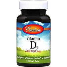 Carlson Vitamin D3 50mcg 120 pcs