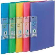 Recycology A4 Vivid Display Book 30 Pocket Assorted 5-pack