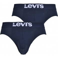 Levi's Solid Basic Briefs 2-pack - Navy Blue