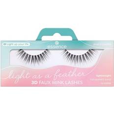 Essence False Eyelashes Essence Light as a feather 3D faux mink False Eyelashes 01 Light Up Your Life 2 pc