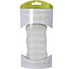 Premium 6 Wave Body Konjac Sponge Pure White