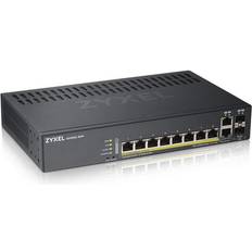 Powered hub Zyxel GS19208HPV2 8-PORT HIGH POWERED GIGABIT