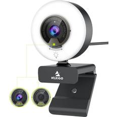 Webcam cover NexiGo NexiGo N960E 1080P Webcam with Light Autofocus Stereo Microphone & Privacy Cover
