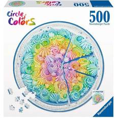 Ravensburger Puslespil "Circle of Colors, Rainbow Cake" 500 Brikker