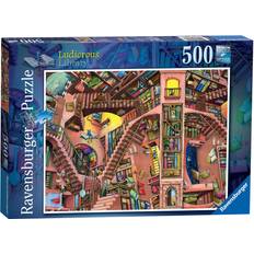 Jigsaw Puzzles Ravensburger Ridiculous Library 500 Pieces