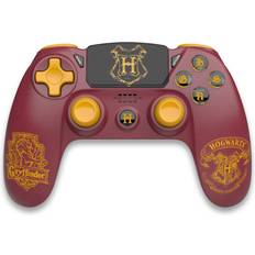 Controladores de juego Trade Invaders Mando Inalambrico Harry Potter Gryffindor Rojo Ps4