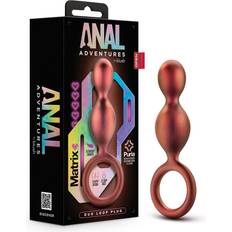 Blush Novelties Vibradores Blush Novelties Anal Adventures Matrix Duo Loop Anal Plug Cobre