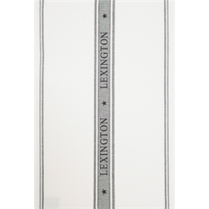 Lexington Viskestykker Lexington Icons Jacquard Star Viskestykke Hvid, Sort (70x50cm)