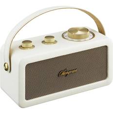 Blanco Radios Sangean Ra-101 Ivory Gold Bluetooth 27954 Rango 80-150 Hz Inalámb