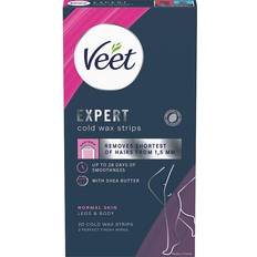 Remsor Vax Veet Expert Vaxremsor, Hårborttagning, Normal hud