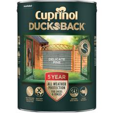 Cuprinol Green - Wood Protection Paint Cuprinol 5 Year Ducksback Wood Protection Delicate Pine 5L