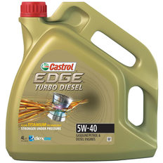 Castrol Edge Titanium Turbo Diesel 5W-40 Dunk Motorolie