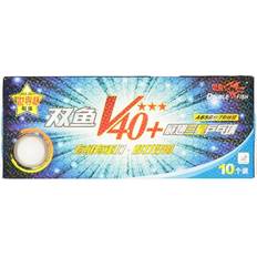 Palle da Ping Pong Double Fish 40+3-Stars 10-pack