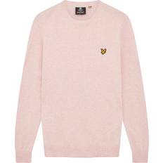 Lyle & Scott Cotton Merino Crew Jumper - Light Pink