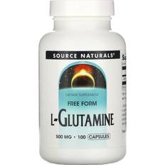 Glutenfree Amino Acids Source Naturals L-Glutamine 500mg 100 pcs