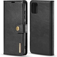 Dgmingcase Split Leather Wallet Case for Galaxy A71