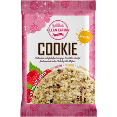 Clean Eating Konfektyr & Kakor Clean Eating Cookies with Raspberries 50g