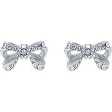 Ted Baker Callayy Petite Bow Stud Earrings - Silver/Transparent