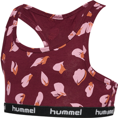 Hummel Mädchen Tops Hummel Carolina Top 2-pack - Windsor Wine (214186-3430)