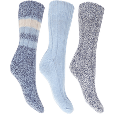 Wool Underwear Floso Women's Thermal Thick Chunky Blended Socks 3-pack