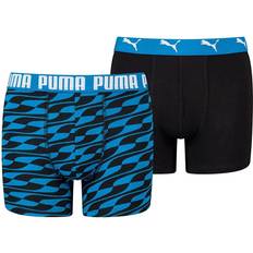 Enfärgade Boxershorts Puma Boy's Formstrip Print Boxer 2-pack (935789)