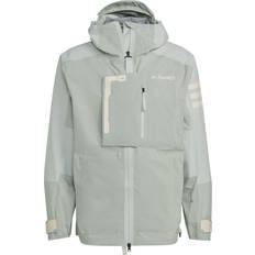 Beige - Herren Regenjacken & Regenmäntel Adidas Terrex Xploric Rain.Rdy Hiking Jacket Men