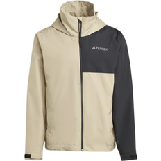 Beige - Herren Regenjacken & Regenmäntel Adidas Terrex Multi 2-Layer Rain Jacket Men - Savanna