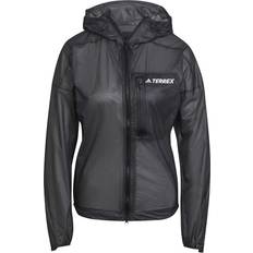 Dame - Slim Regnjakker & Regnkåper Adidas Terrex Agravic 2.5 Layer Rain Jacket Women - Black