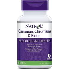 Natrol Cinnamon, Chromium & Biotin 60 Stk.