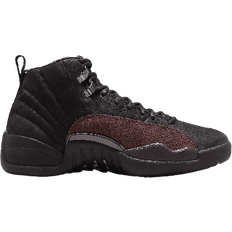 Nike Air Jordan 12 - Women Shoes Nike Air Jordan 12 x A Ma Maniére W - Black/Burgundy Crush/Black