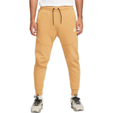 Nike Gula Byxor Nike Men's Sportswear Tech Fleece Joggers - Elemental Gold/Sail