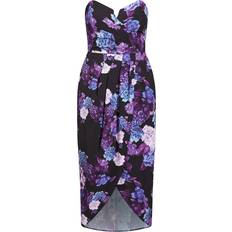 City Chic Hydrangea Maxi Dress