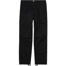 Carhartt Cargo Trousers Carhartt WIP Regular Cargo Pant - Black Rinsed