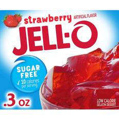 Sugar Free Baking Jell-O Sugar Free Strawberry Gelatin Dessert 0.3oz 1