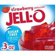 Jell o Jell-O Sugar Free Strawberry Gelatin Dessert 8.5g 1pak
