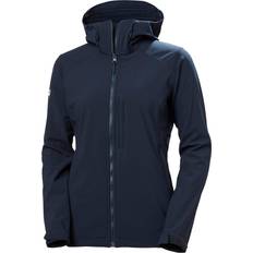 Femme - Randonnée Vestes Helly Hansen Women's Paramount Hooded Softshell Jacket - Navy