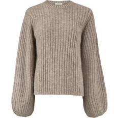 Modström goldie o neck Modström Goldie O-Neck Sweater - Camel