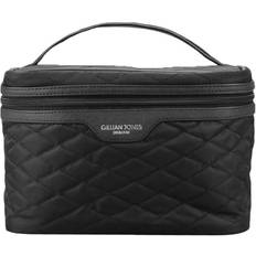 Schwarz Kosmetiktaschen Gillian Jones Urban Travel Box - Black Quilt