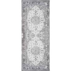 Bleu Tapis House Nordic Havana Noir, Blanc, Orange, Bleu, Gris cm