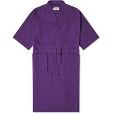 Waffle Bathrobe - Purple