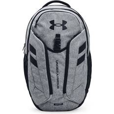 Under Armour Hustle Pro Backpack - Pitch Gray Medium Heather/Black