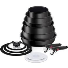 Tefal Loop Handles Cookware Sets Tefal Ingenio Eco Resist Cookware Set with lid 13 Parts