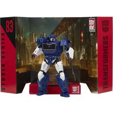 Soundwave leksaker Studio Series 83 Voyager Class Bumblebee Soundwave 17cm