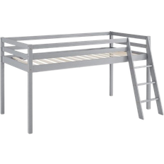 Wood Loft Beds Kid's Albany Mid-Sleeper & Slanting Lader 38.6x78"