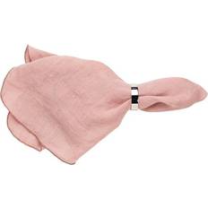 Fyrkantig - OEKO-TEX Dukar & Tygservetter Broste Copenhagen Gracie Tygservett Rosa (45x45cm)