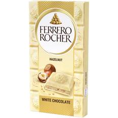 Ferrero Rocher Snoepgoed en Koekjes Ferrero Rocher Chocolade Reep Witte 90 gr