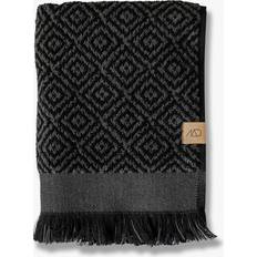 Mette Ditmer Morocco Bath Towel Black, Grey, White (140x70cm)