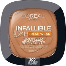 L'Oréal Paris Terra abbronzante L'Oréal Paris Infallible Up To 24H Fresh Wear Soft Matte Bronzer #300 Light Medium