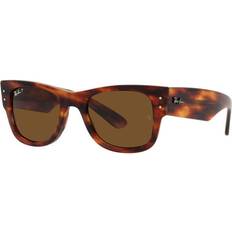 Ray-Ban Mega Wayfarer Polarized RB0840S - Brun